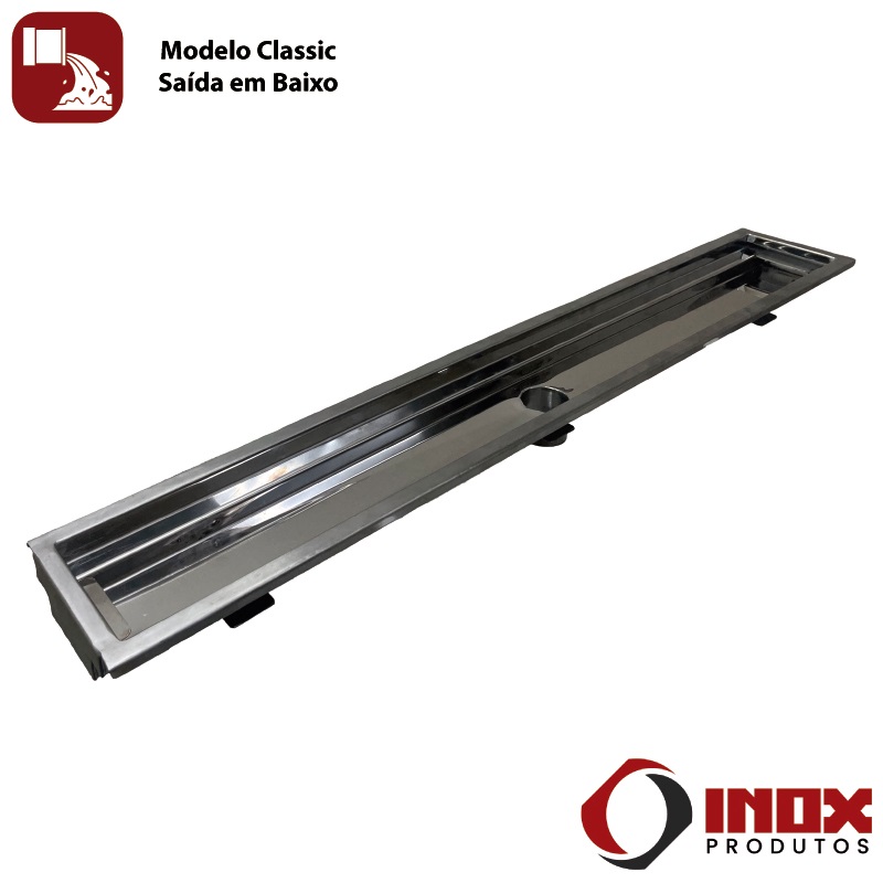 RALO INOX CLASSIC COM SAÍDA EM BAIXO - IN...