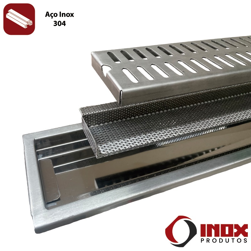 RALO INOX CLASSIC COM SAÍDA EM BAIXO - IN...