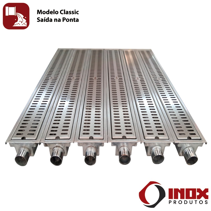 RALO INOX CLASSIC COM SAÍDA NA PONTA - IN...
