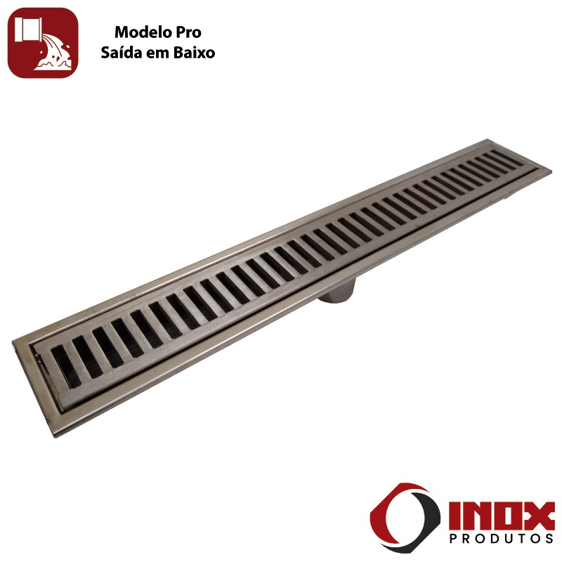 RALO INOX PRO COM SAÍDA EM BAIXO - INOX 3...