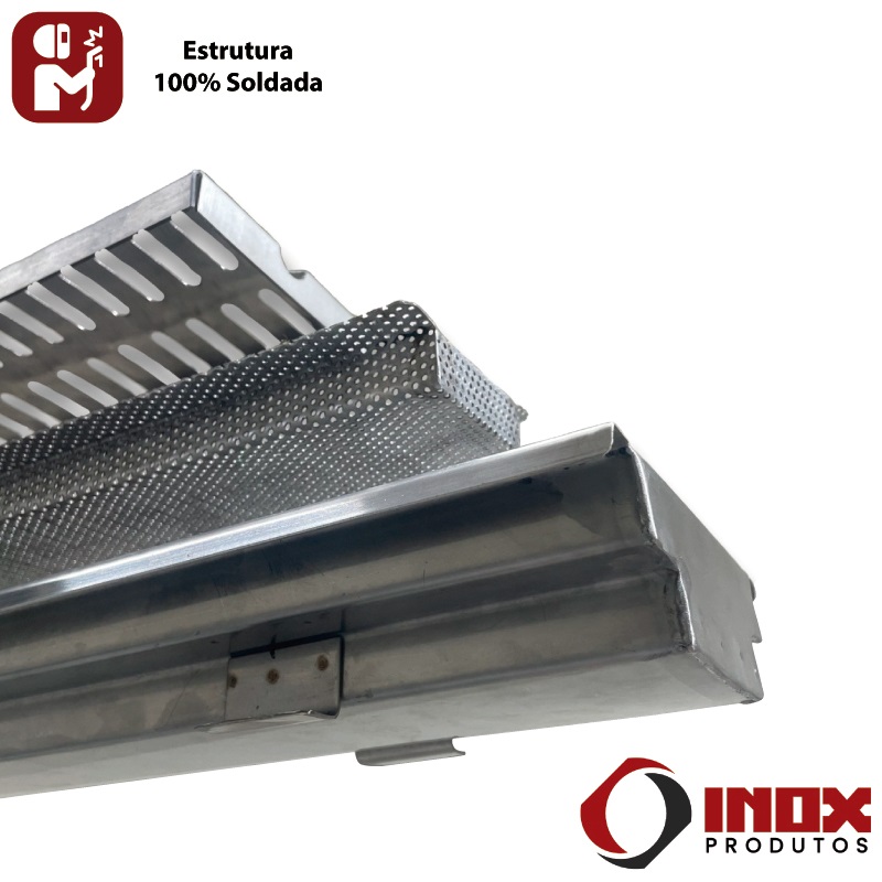 Ralo Inox com Saída na Lateral - Modelo Classic