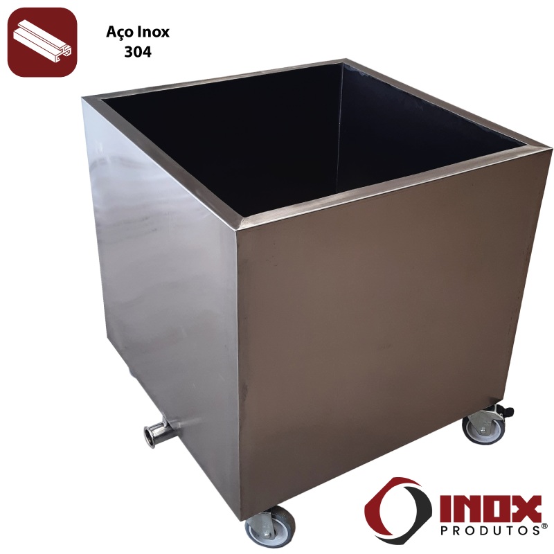 TANQUE INDUSTRIAL INOX COM REVESTIMENTO T...