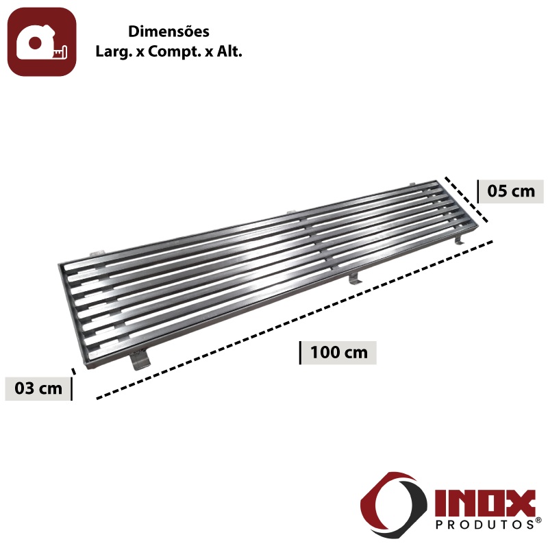 RALO INOX G37 COM MOLDURA SEM ABA - INOX ...