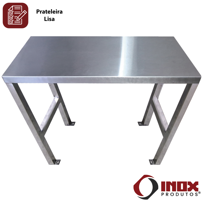 PRATELEIRA INOX PARA INSTALAÇÃO EM MESAS ...