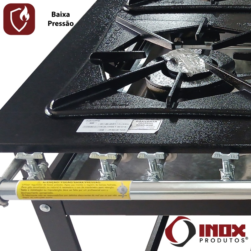 FOGÃO INDUSTRIAL - MODELO FBSU4B.135 - AÇ...