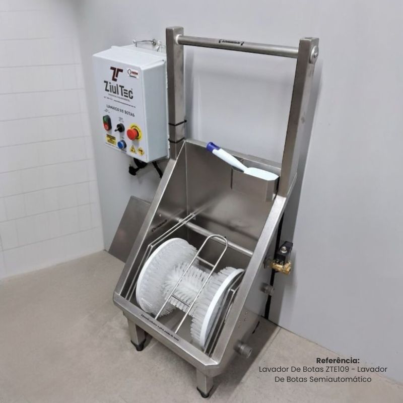 Lavador De Botas ZTE109 - Inox 304 - Semi...