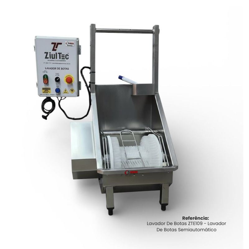 Lavador De Botas ZTE109 - Inox 304 - Semi...