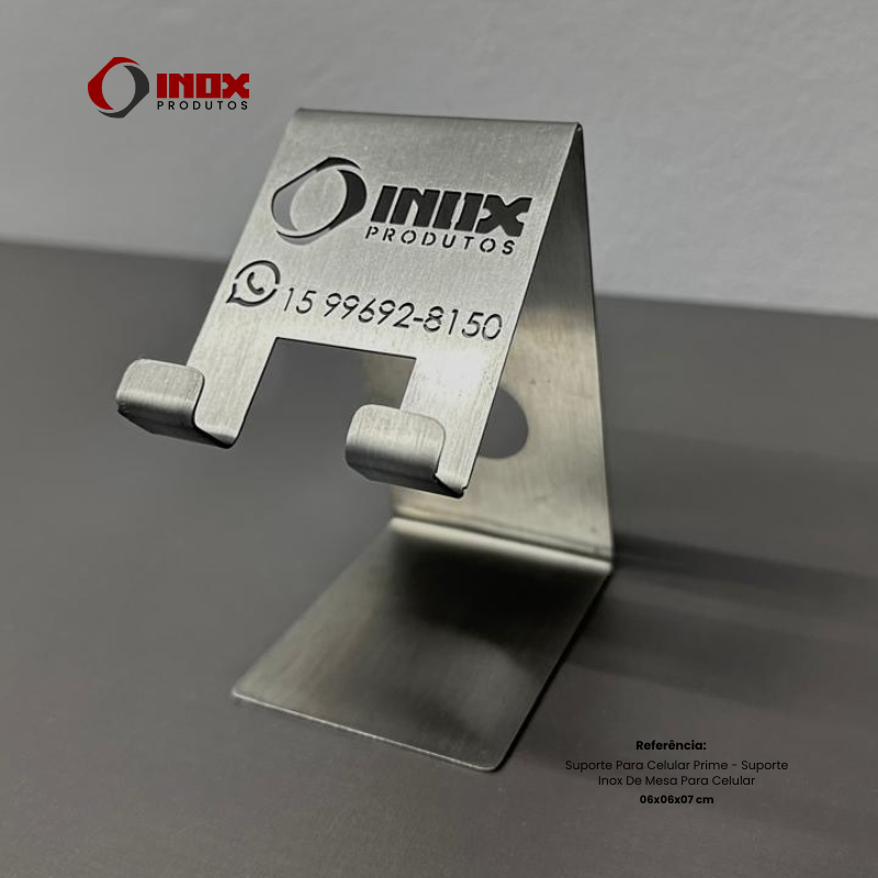 SUPORTE PARA CELULAR PRIME - SUPORTE INOX...