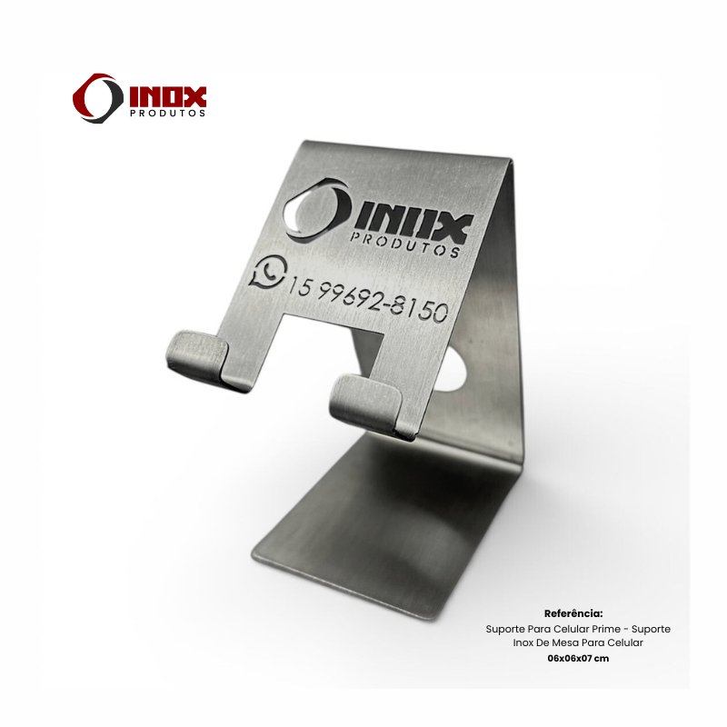 SUPORTE PARA CELULAR PRIME - SUPORTE INOX...