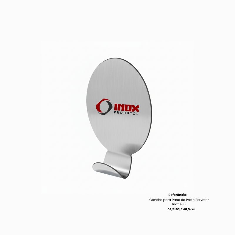 GANCHO PARA PANO DE PRATO SERVETT - INOX ...